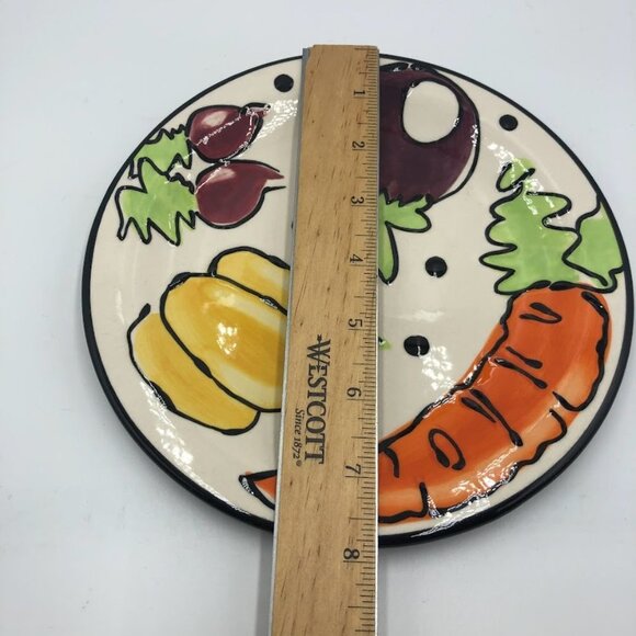 With Love Joanne Set of 2 Plates Created by Joanne delomba Vegetable Décor - Picture 8 of 9